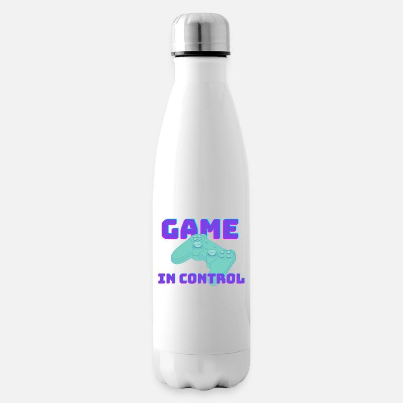 GAME in Control - Bouteille isotherme - blanc
