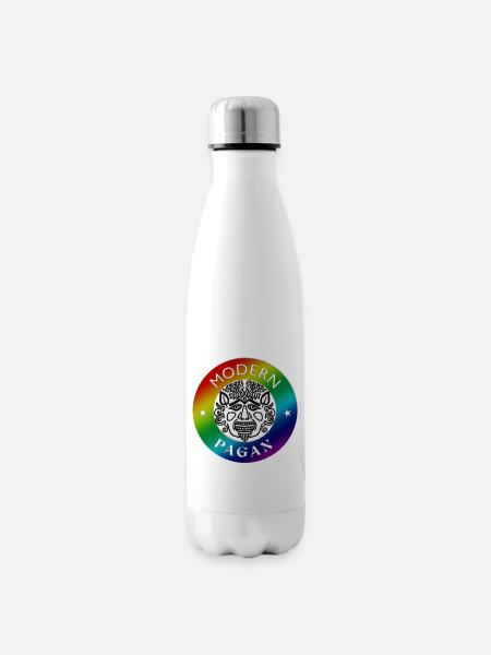 Der moderne Heide - Isolierflasche - Weiß