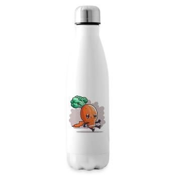 Carrot Strike - Insulated Water Bottle - white - Right