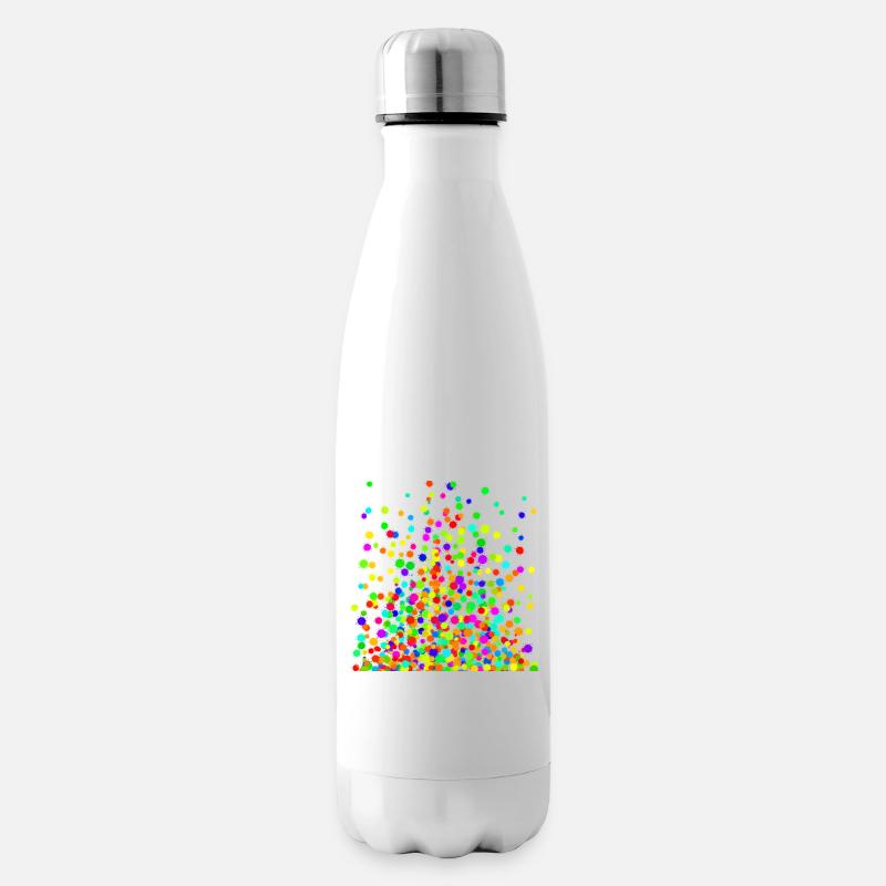 Splish Splash Colors - Isolierflasche - Weiß