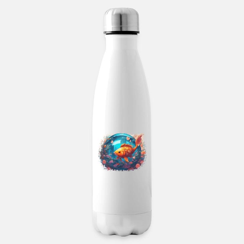 Sunfish Reflections - Insulated Water Bottle - white