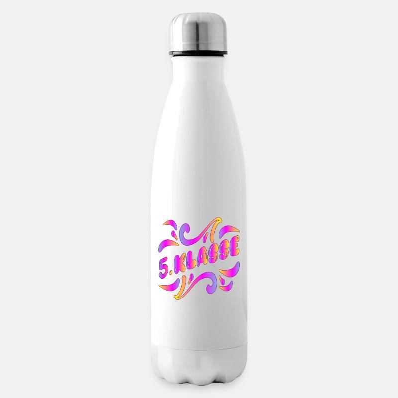 5. Klasse - SCHULWECHSEL - Isolierflasche - Weiß
