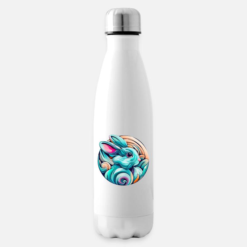 Kaninchen - Isolierflasche - Weiß