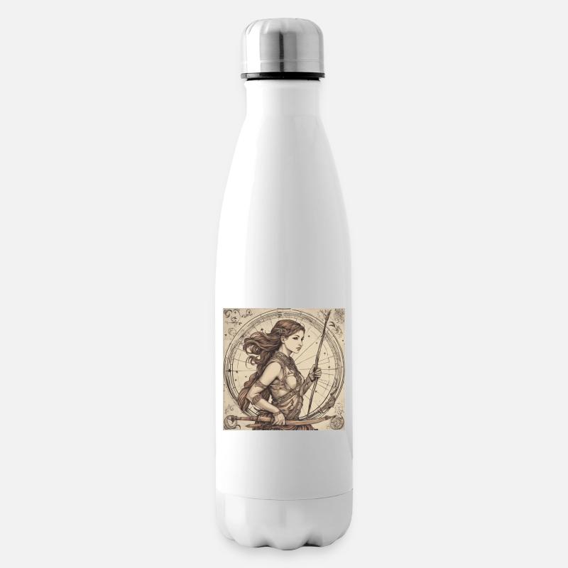 Zodiac Sagittarius - Isolierflasche - Weiß