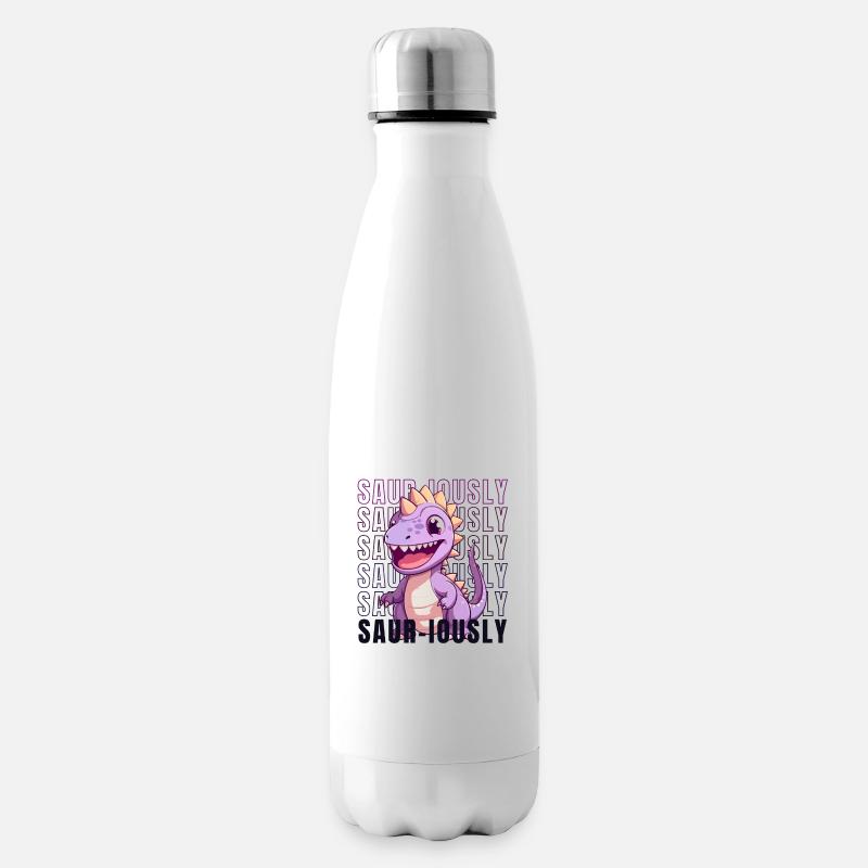 Dinosaurier - SAURIOUSLY - Isolierflasche - Weiß