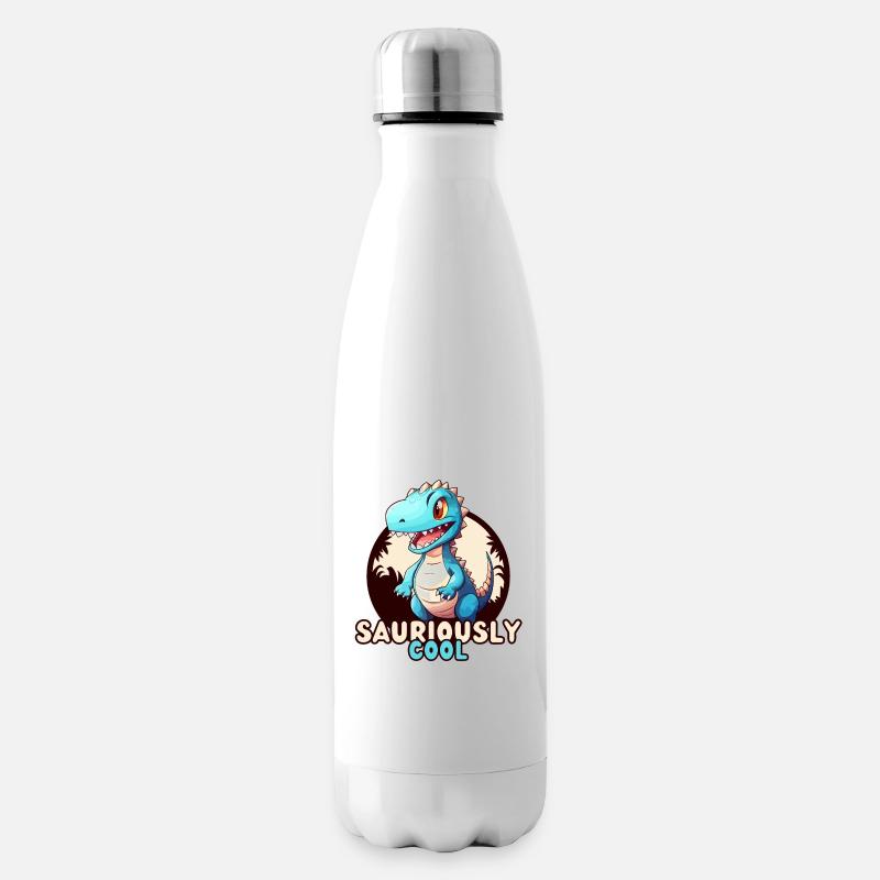 Dinosaurier - SAURIOUSLY Cool - Isolierflasche - Weiß