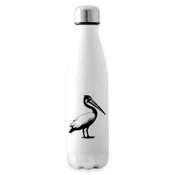 Pélican - Bouteille isotherme - blanc - Droite