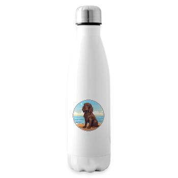 Boykin Épagneul chien race Cartoon Kawaii Clipart - Bouteille isotherme - blanc - Droite