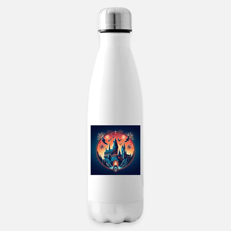 Magisches Schloss 2 - Isolierflasche - Weiß