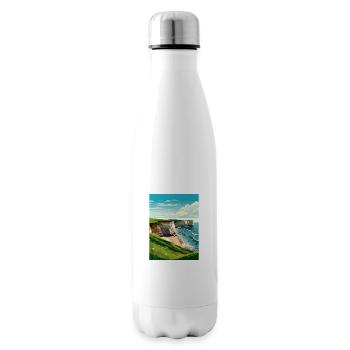 Flamborough Head England Vintage Reiseposter WPA - Isolierflasche - Weiß - Rechts