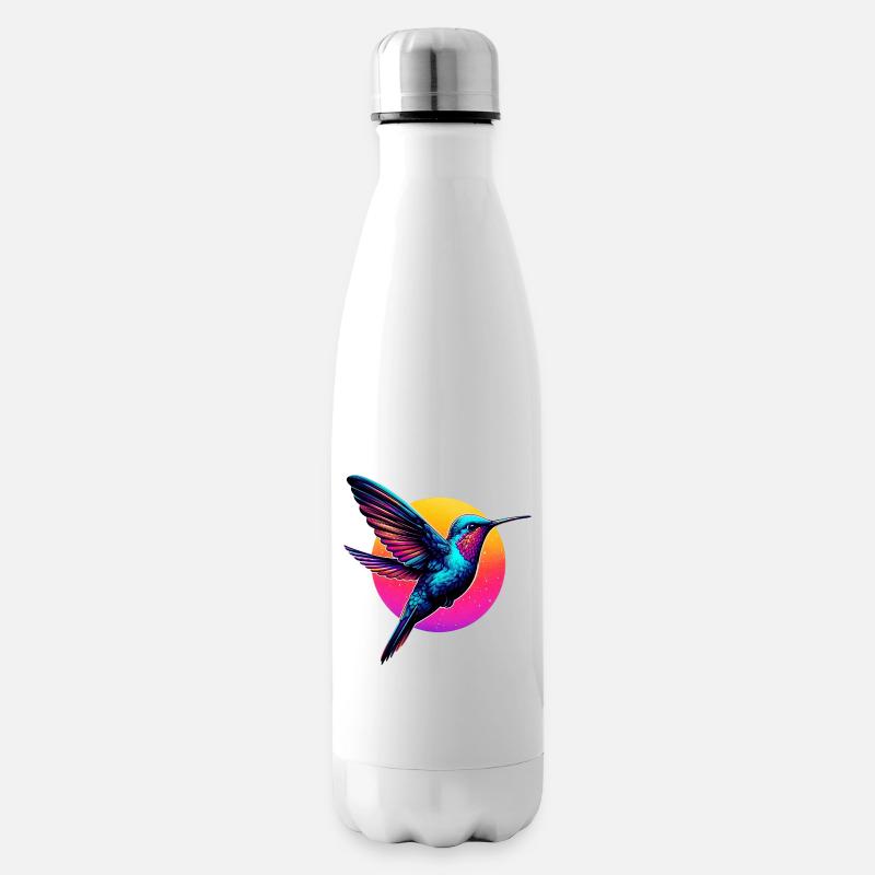 Kolibri - Isolierflasche - Weiß