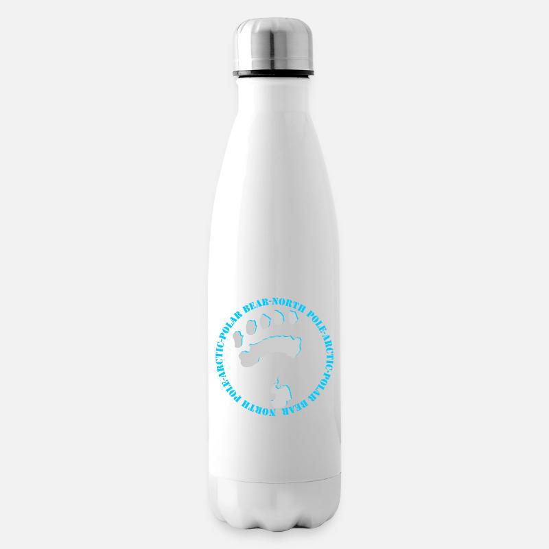 Eisbär 2 - Isolierflasche - Weiß