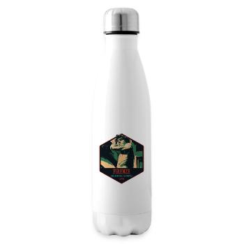 Detail Statue of David, Florence, Italy - Insulated Water Bottle - white - Right