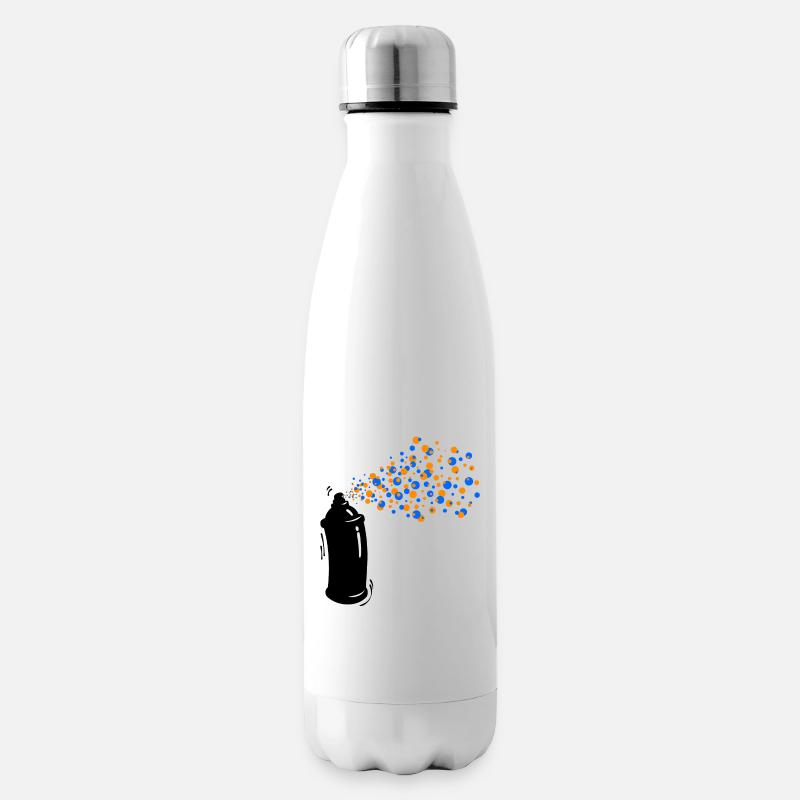 Wildstyle Sprayer Graffti Spraydose Strassenkunst - Isolierflasche - Weiß