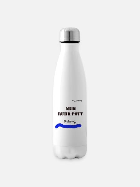 Mein Ruhrpott - Isolierflasche - Weiß