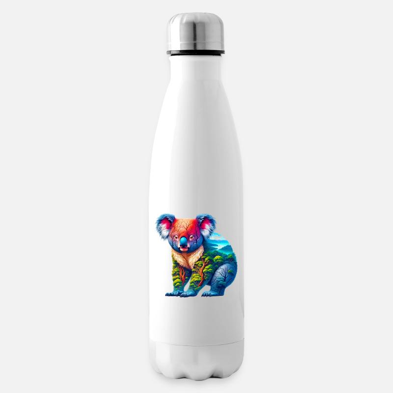 Koala - Isolierflasche - Weiß