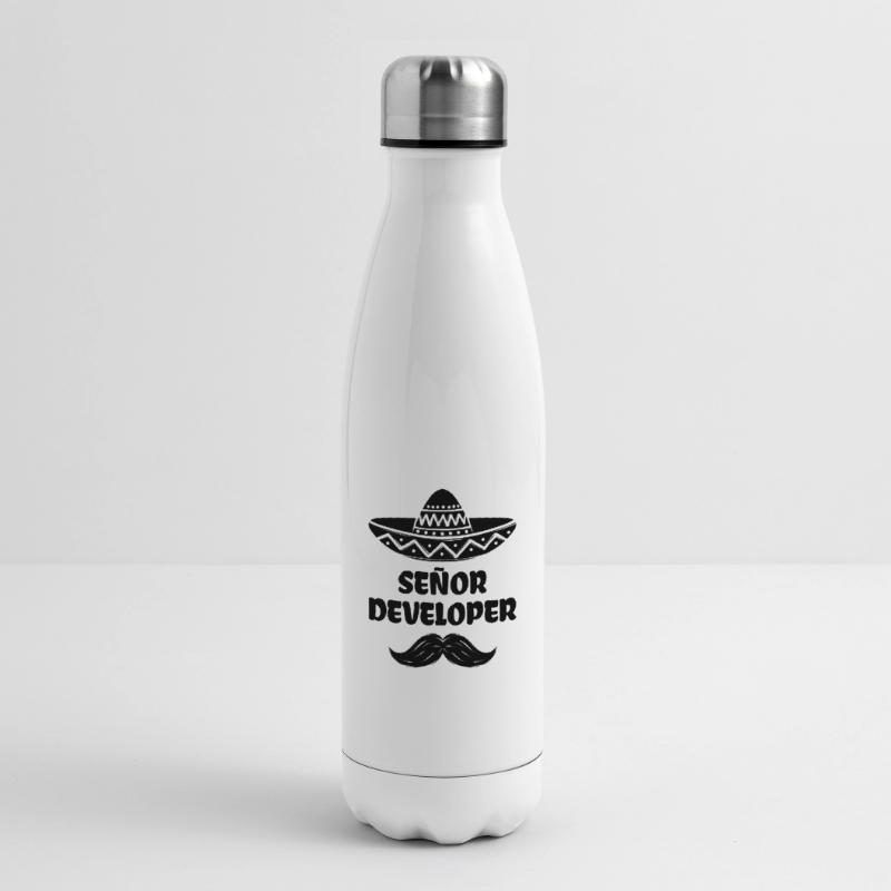 Developer Statement Scripting Dev Computergeek Insulated Water Bottle