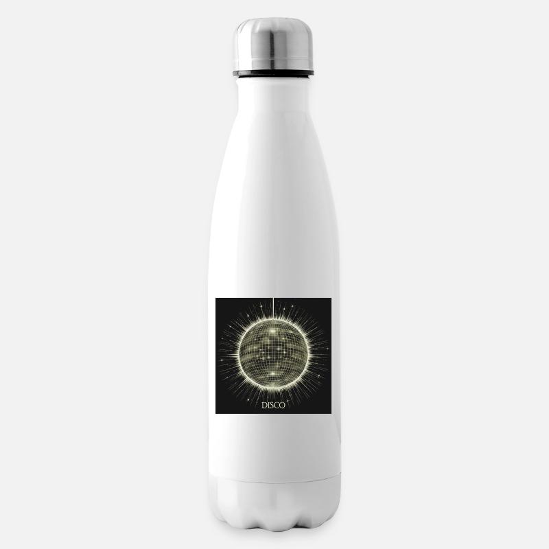 DISKO Kugel - Isolierflasche - Weiß