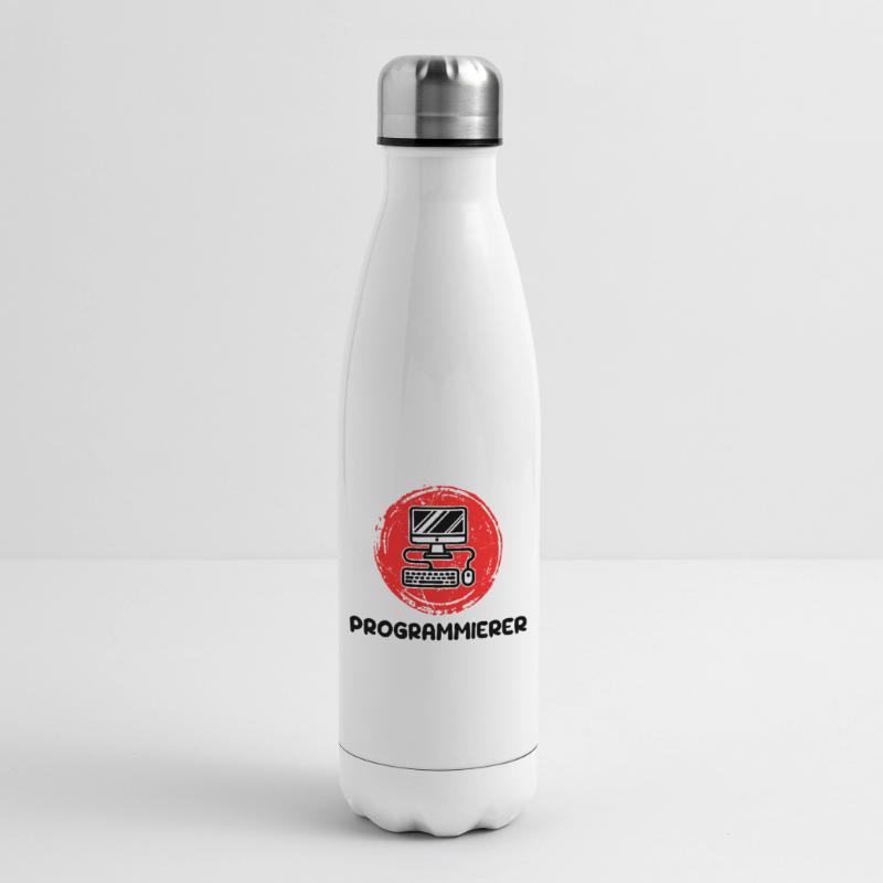Developer Programmierer Coden Computer Informatik Isolierflasche