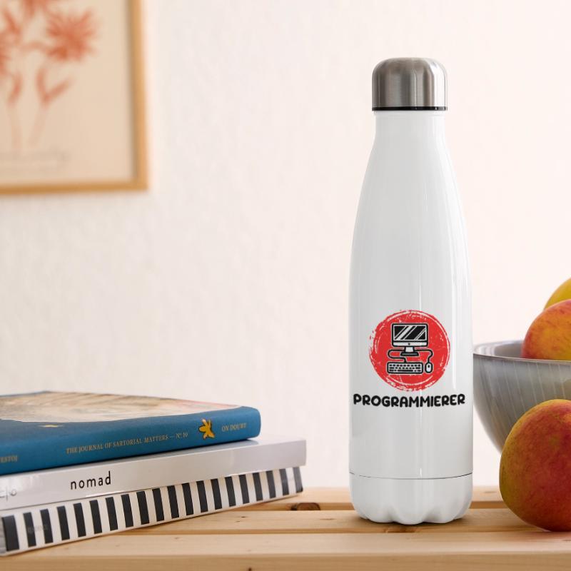 Developer Programmierer Coden Computer Informatik Isolierflasche