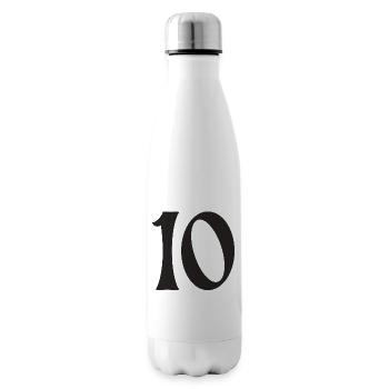 10 - Isolierflasche - Weiß - Rechts
