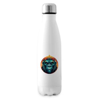 Gorilla - Insulated Water Bottle - white - Right