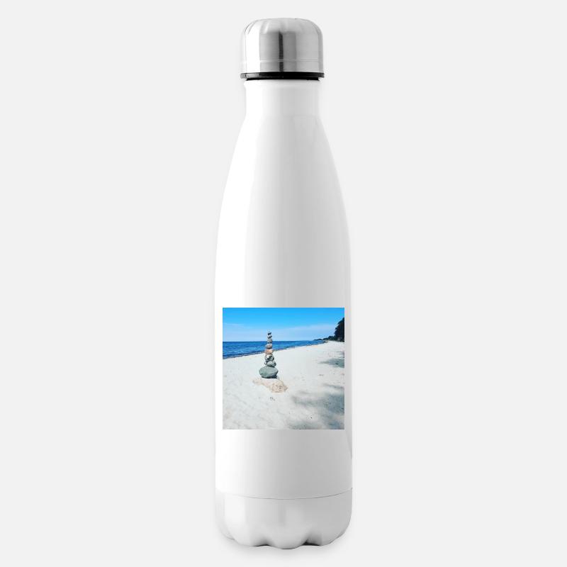 JensJensen - Isolierflasche - Weiß