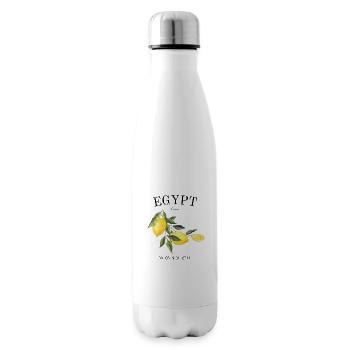 Égypte - Afrique - Le Caire - Souvenir - Cadeau - Bouteille isotherme - blanc - Droite