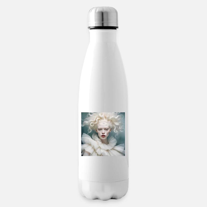 blockedTitle - Bouteille isotherme - blanc