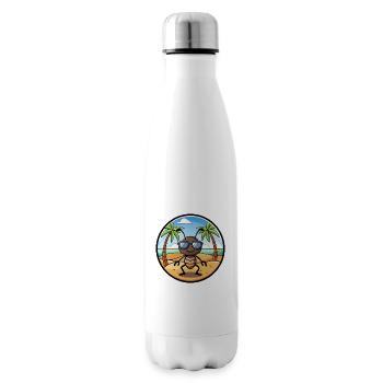 Ameise lustige Cartoon Sommer Strand Sonnenbrille Aufkleber - Isolierflasche - Weiß - Rechts