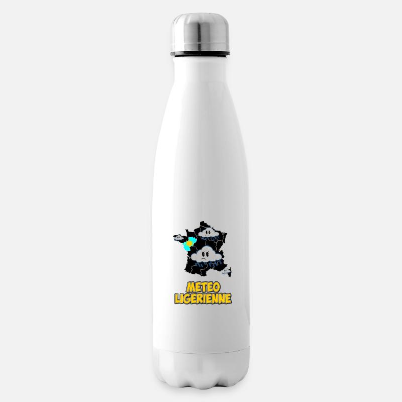 Météo Ligérienne - Bouteille isotherme - blanc