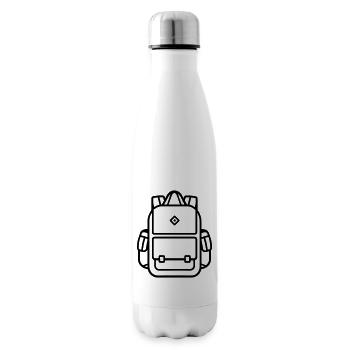Backpack - Insulated Water Bottle - white - Right