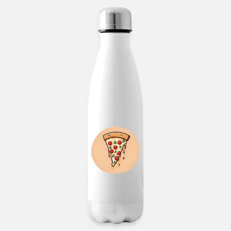 Pepperoni Melt - Isolierflasche - Weiß