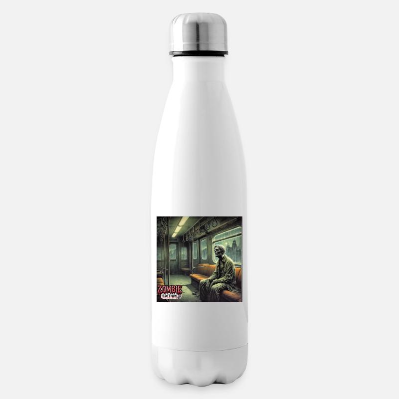 Zombie U Bahn - Isolierflasche - Weiß
