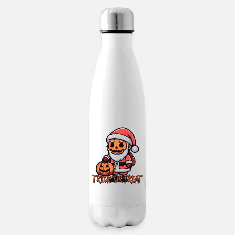 SantaPumpkin - Bouteille isotherme - blanc