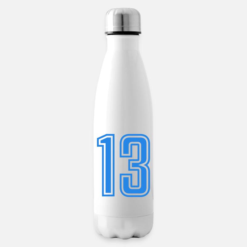 13 - Isolierflasche - Weiß