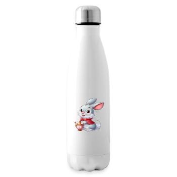 lapin 12 - Bouteille isotherme - blanc - Droite