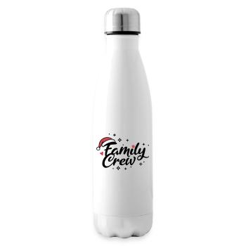 Équipage familial Noël - Bouteille isotherme - blanc - Droite