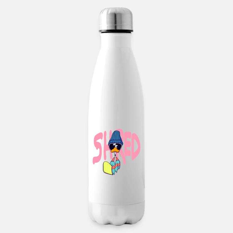 Shred - Isolierflasche - Weiß