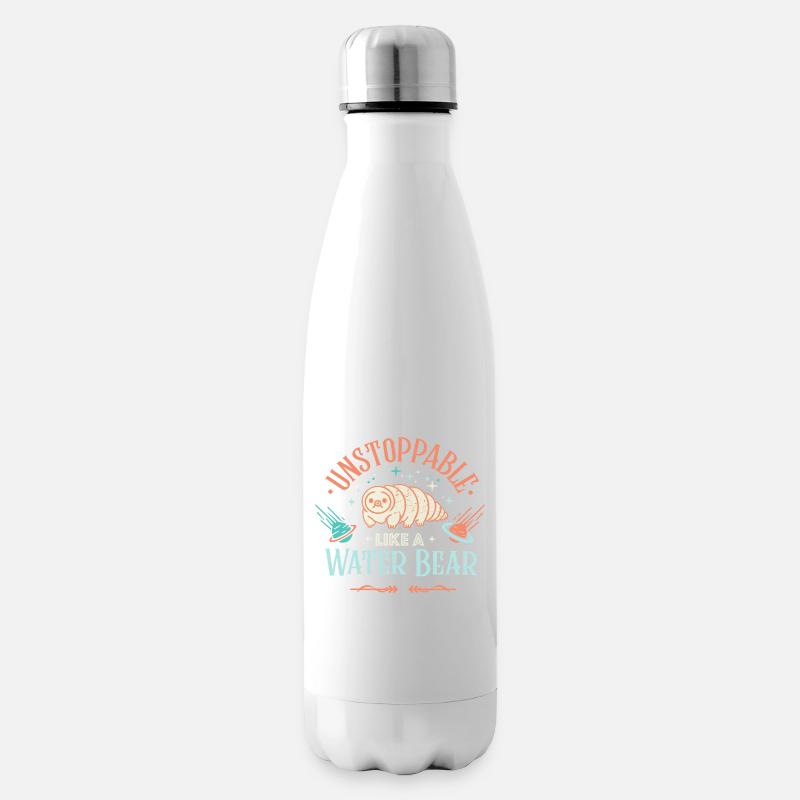 Unaufhaltsames Bärtierchen - Isolierflasche - Weiß