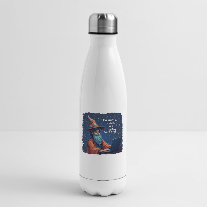 I'm Not a Coder I'm a Digital Wizard Programmierer Isolierflasche