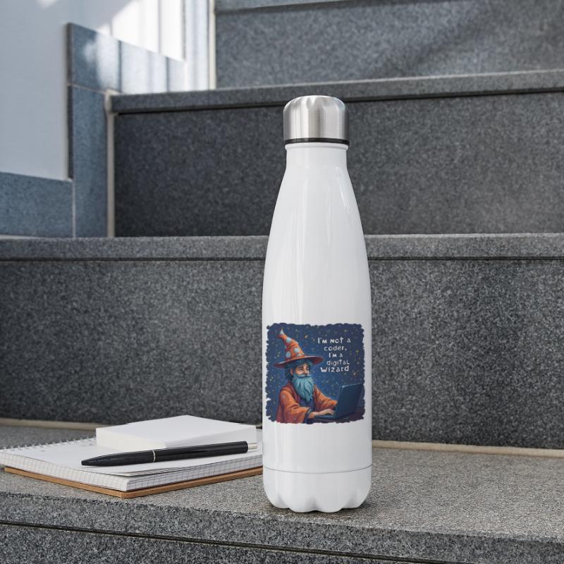 I'm Not a Coder I'm a Digital Wizard Programmierer Isolierflasche
