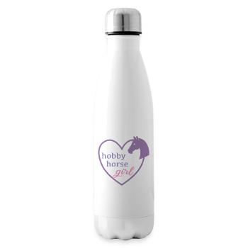 hobby horse girl - Isolierflasche - Weiß - Rechts