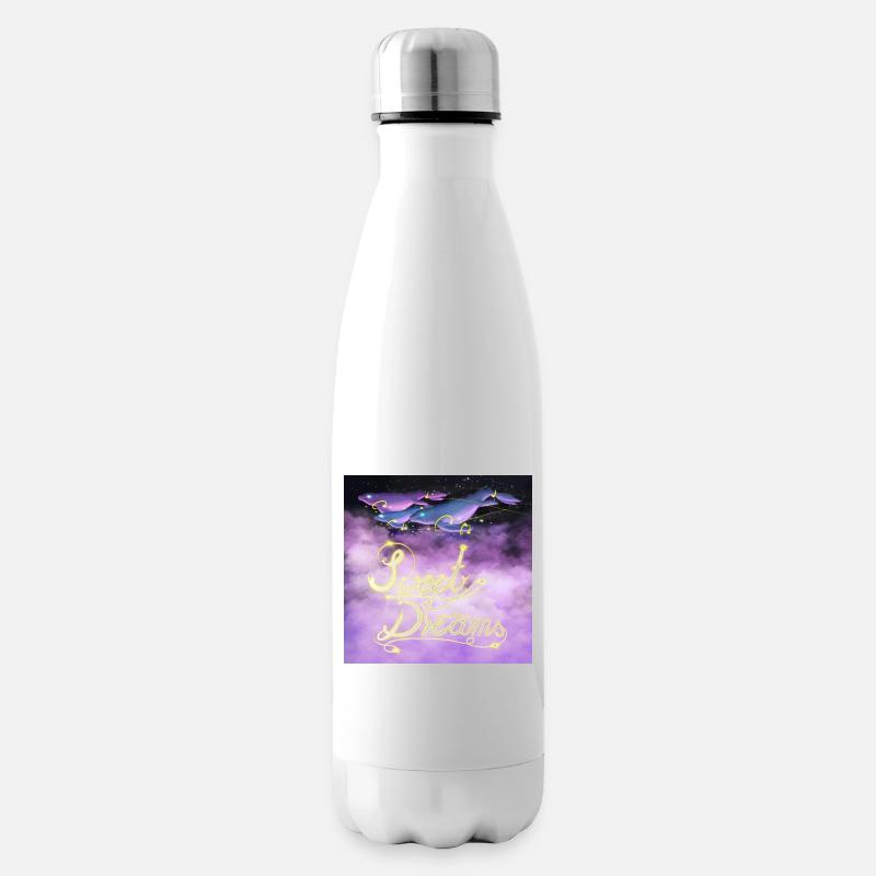 Sweet Dreams Space-Whale - Isolierflasche - Weiß