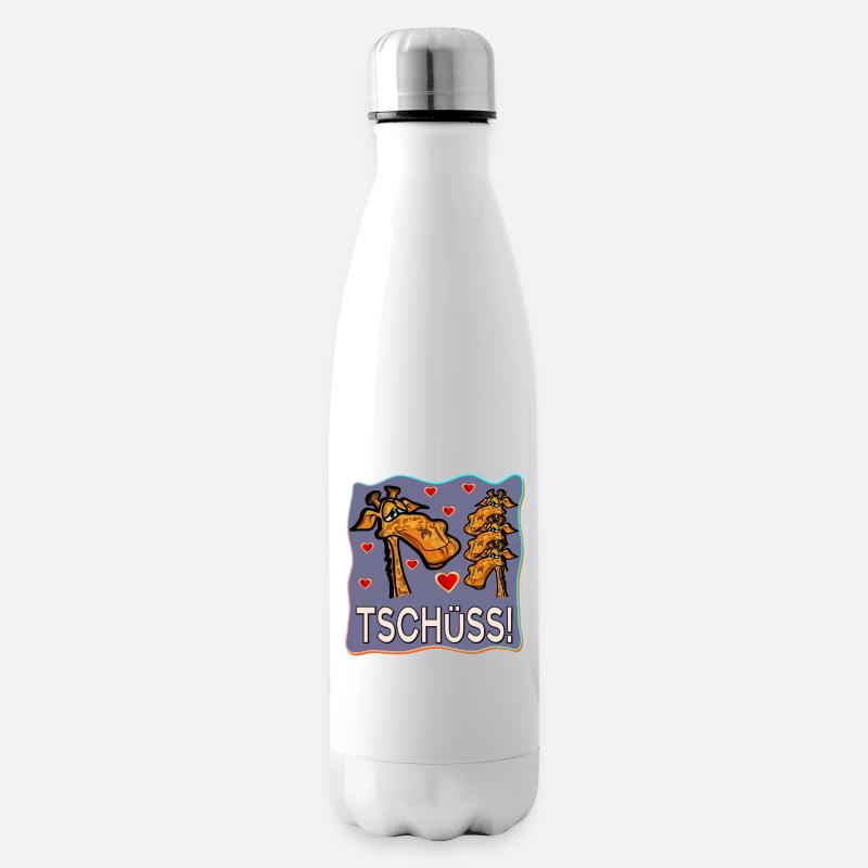TSCHÜSS ABSCHIED TEAM GRUPPE MANNSCHAFT - Isolierflasche - Weiß