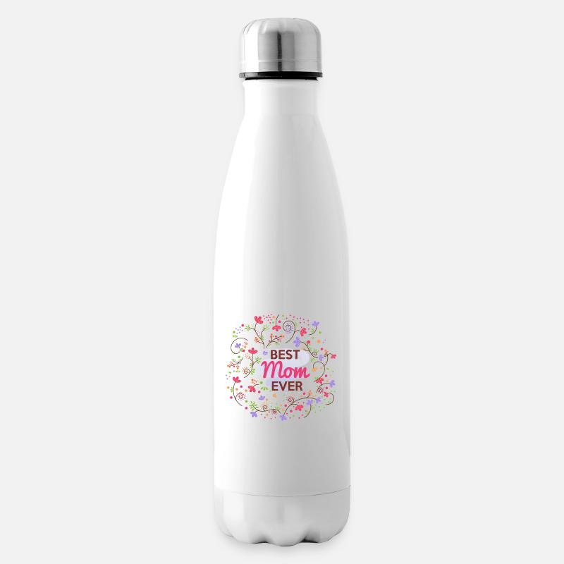Die beste Mutter aller Zeiten - Isolierflasche - Weiß