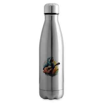 Tropical Melodies - Insulated Water Bottle - silver - Right