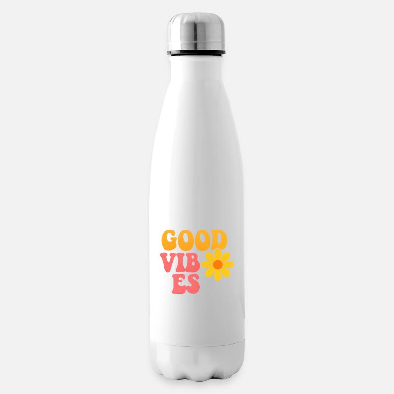 Sommer Vibes - Isolierflasche - Weiß