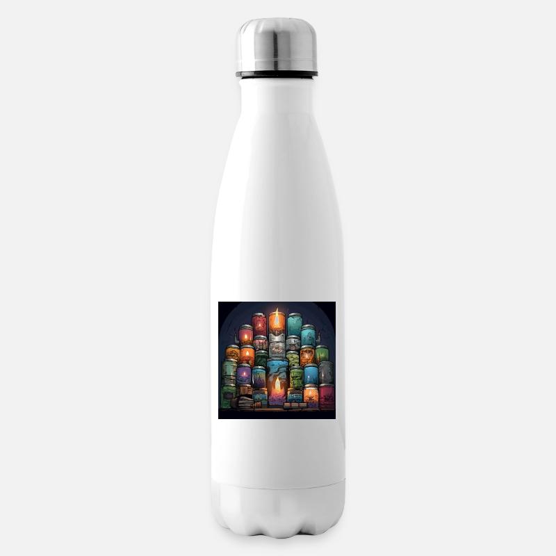 Die Geeks Aromen - Isolierflasche - Weiß
