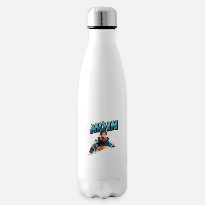 Moin Matrose - Isolierflasche - Weiß